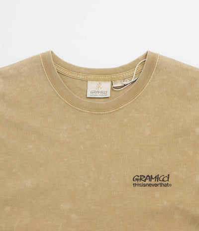 thisisneverthat x Gramicci Original Freedom T-Shirt - Moss