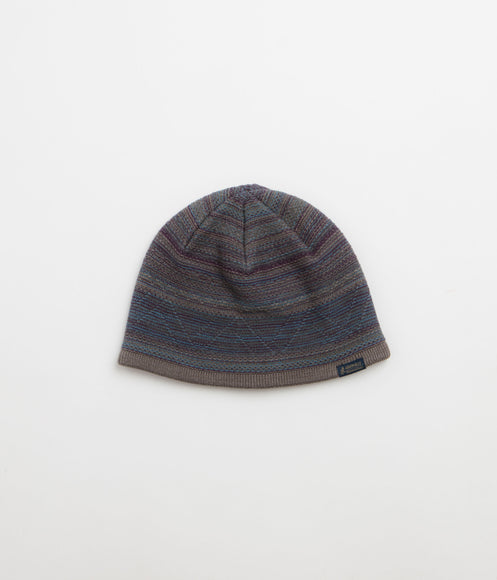 thisisneverthat x Gramicci Pattern Knit Beanie - Light Navy