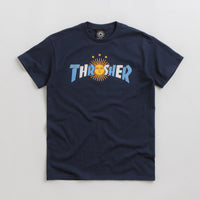Thrasher Argentina Estrella T-Shirt - Navy thumbnail