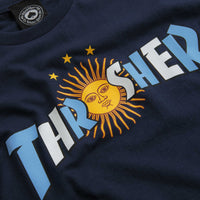 Thrasher Argentina Estrella T-Shirt - Navy thumbnail
