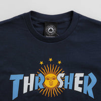 Thrasher Argentina Estrella T-Shirt - Navy thumbnail