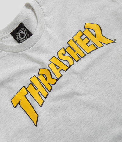 Thrasher Cover Logo T-Shirt in Ash Grey