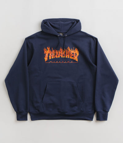 Thrasher Inferno Hoodie - Navy