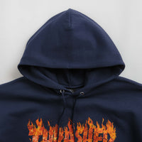 Thrasher Inferno Hoodie - Navy thumbnail