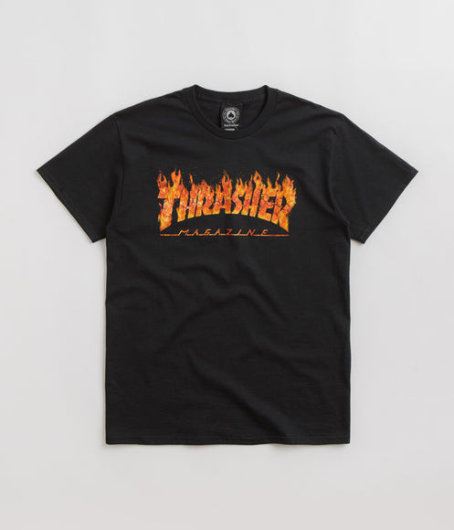 Thrasher Inferno T-Shirt - Black