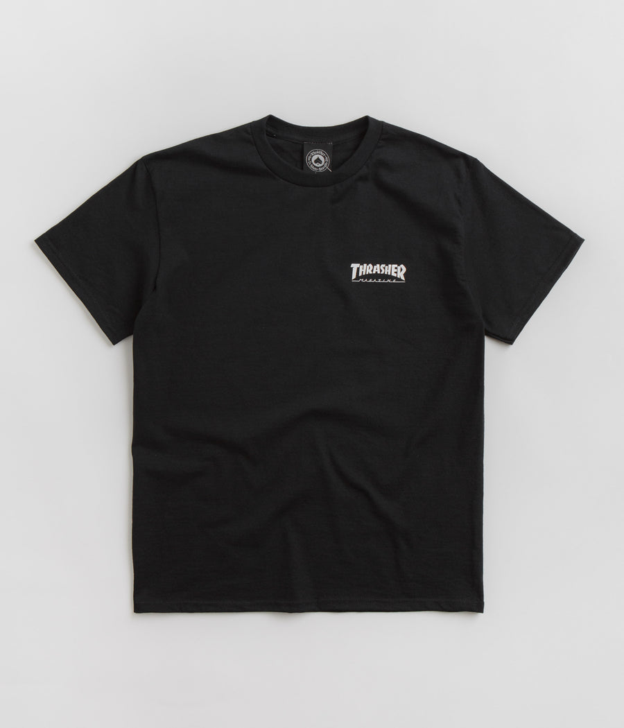Thrasher Little Thrasher T-Shirt - Black