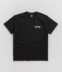 Thrasher Little Thrasher T-Shirt in Black