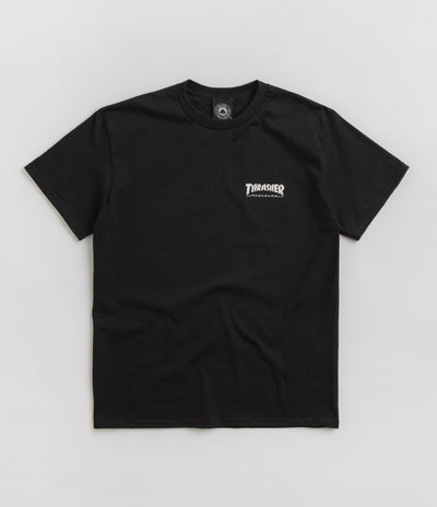 Thrasher Little Thrasher T-Shirt in Black
