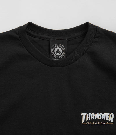 Thrasher Little Thrasher T-Shirt in Black