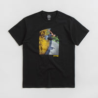 Thrasher Mic-E Wallride T-Shirt in Black thumbnail