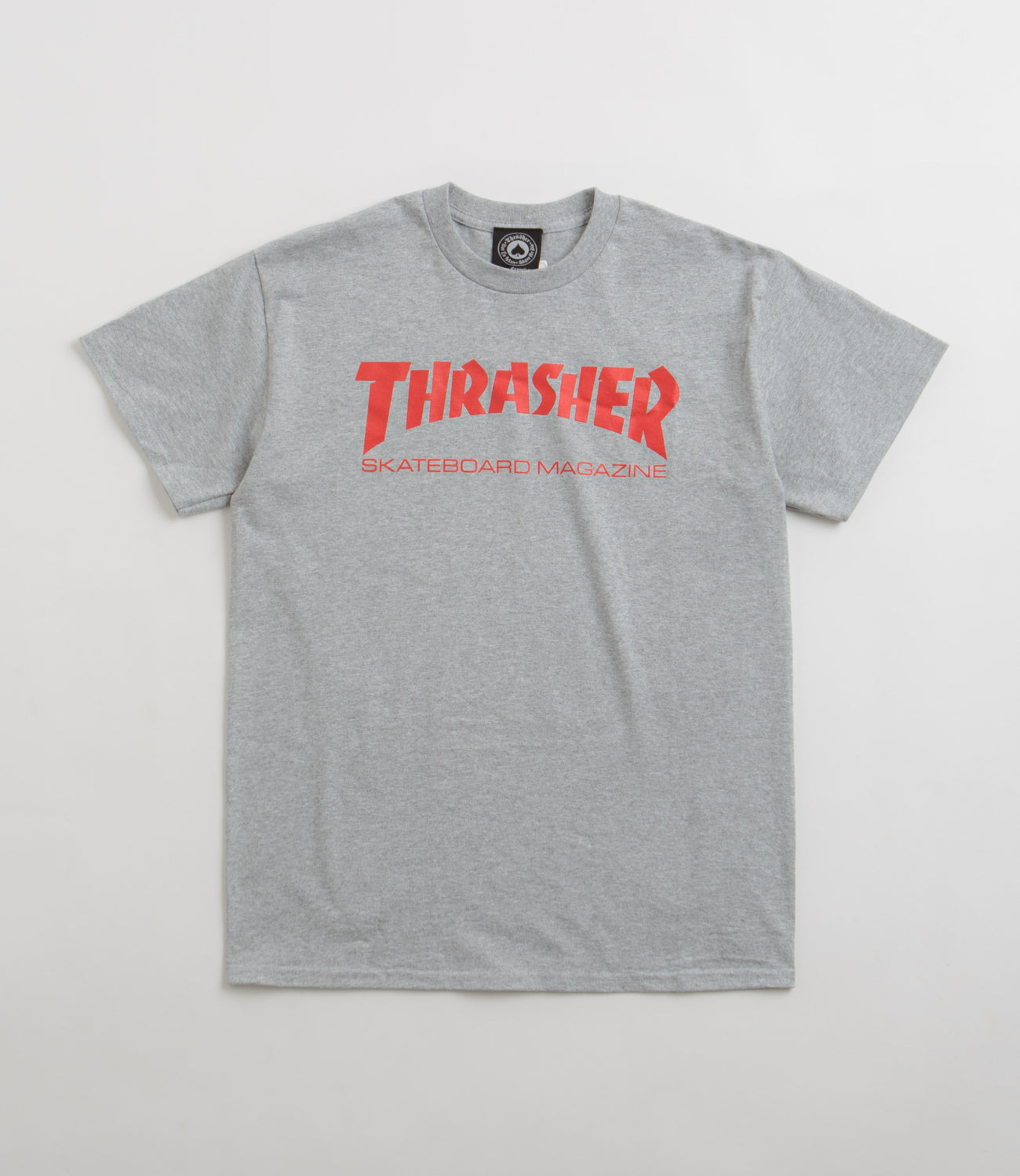 Thrasher Skate Mag T-Shirt - Grey / Red | Flatspot