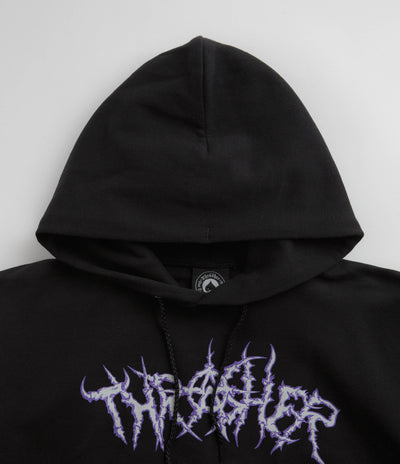 Thrasher Thorns Hoodie in Black