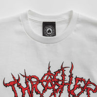 Thrasher Thorns T-Shirt in White thumbnail