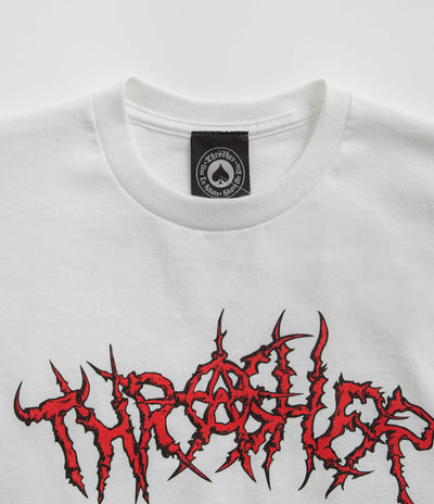 Thrasher Thorns T-Shirt in White