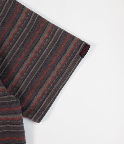 thisisneverthat x Gramicci Faded Striped T-Shirt - Charcoal