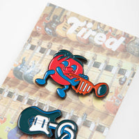 Tired Music Pin Set - Multi thumbnail