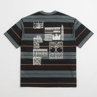 Token Fences T-Shirt in Grey Striped thumbnail