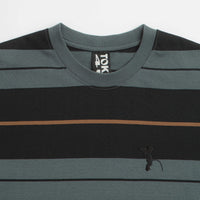 Token Fences T-Shirt in Grey Striped thumbnail