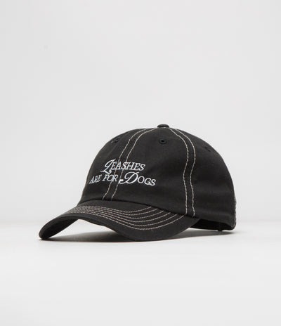 Token Leashes Contrast Cap in Black