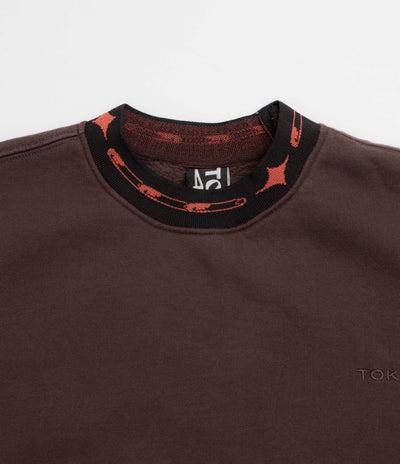 Token Mono Crewneck Sweatshirt - Coffee