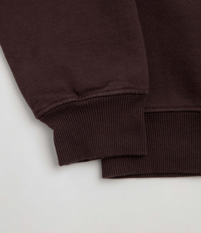 Token Mono Crewneck Sweatshirt - Coffee