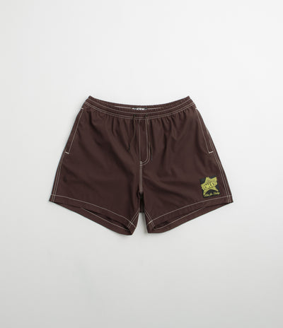 Token NRG Swim Shorts in Coffee