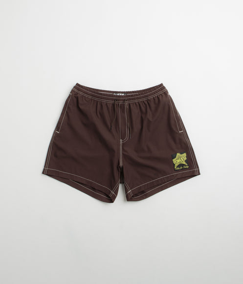 Token NRG Swim Shorts - Coffee