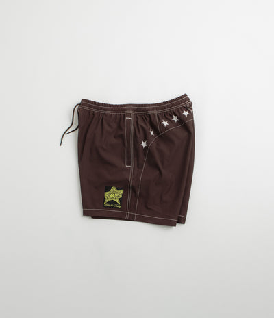 Token NRG Swim Shorts in Coffee