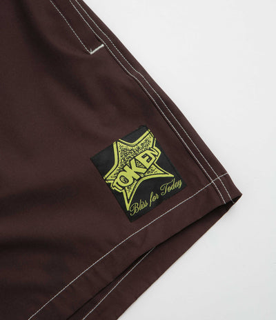 Token NRG Swim Shorts in Coffee