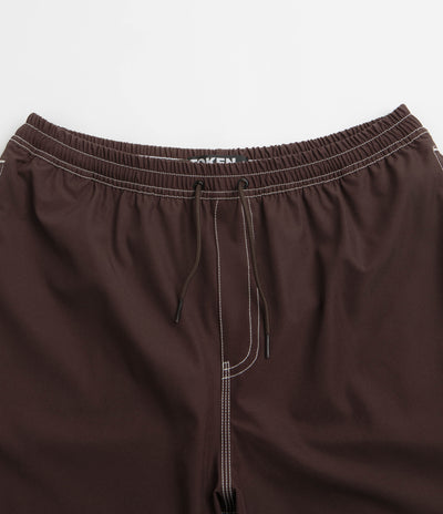 Token NRG Swim Shorts in Coffee
