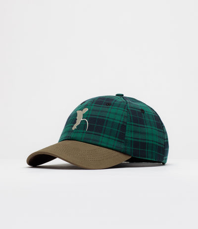 Token Pissing Angel Cap - Green Plaid