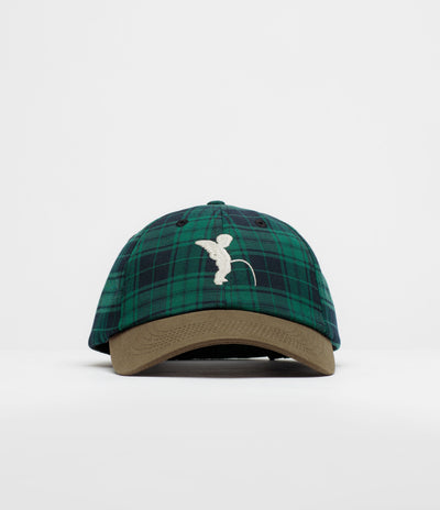 Token Pissing Angel Cap - Green Plaid
