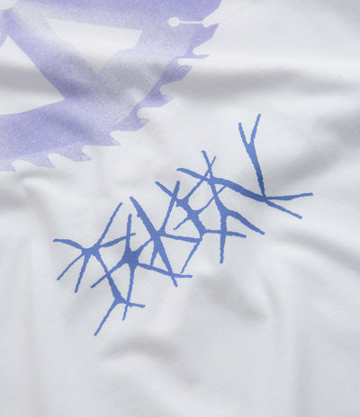 Token Saw Blade T-Shirt - White