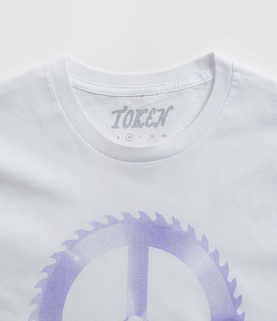 Token Saw Blade T-Shirt - White