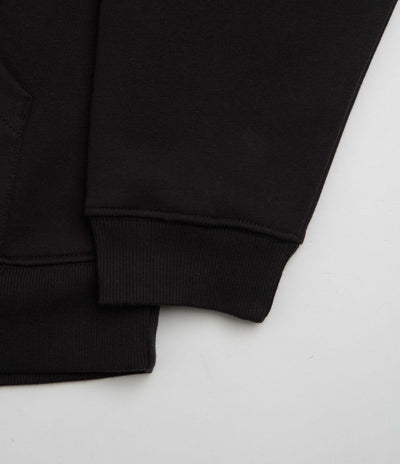 Topo Designs Alpine High Label Hoodie in Black