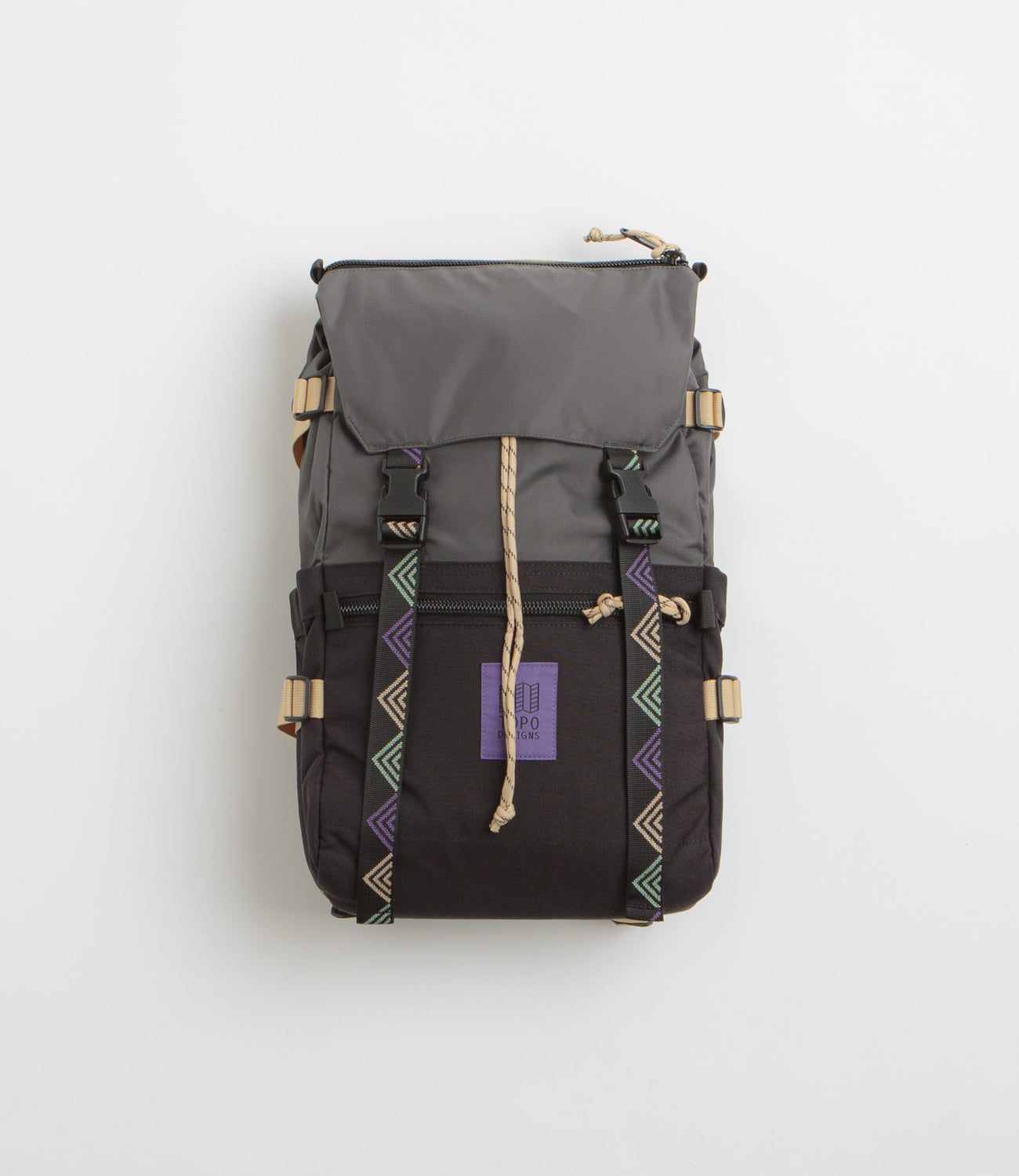 Topo Rover Pack Topo Designs Classic Rover Pack - Asphalt / Black | flatspot