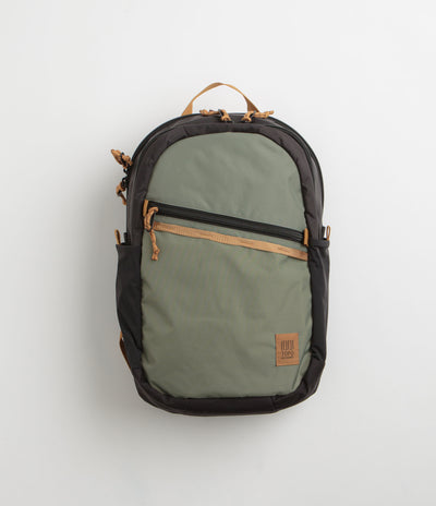 Topo Designs Commuter Backpack in Beetle and Khaki