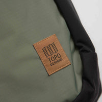 Topo Designs Commuter Backpack in Beetle and Khaki thumbnail