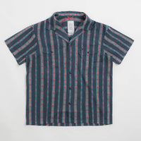 Topo Designs Daytripper Short Sleeve Shirt - Sunset Stripe Midnight thumbnail
