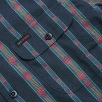 Topo Designs Daytripper Short Sleeve Shirt - Sunset Stripe Midnight thumbnail