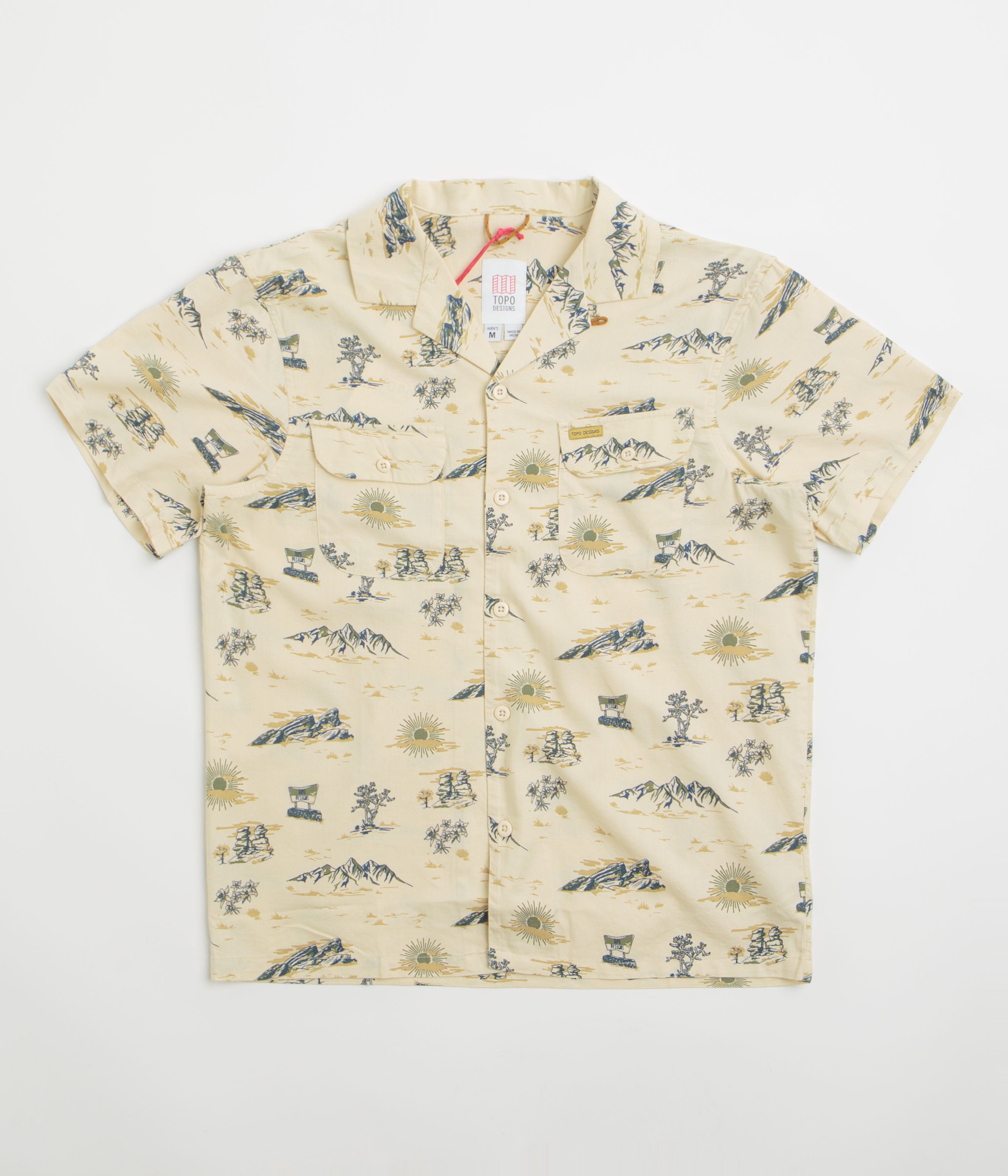 Topo Designs Daytripper Short Sleeve Shirt in Westbound