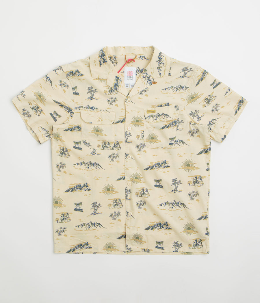 Topo Designs Daytripper Short Sleeve Shirt in Westbound
