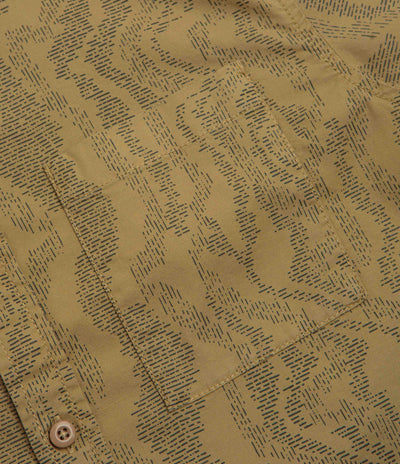 Topo Designs Dirt Desert Short Sleeve Shirt in Elmwood River Bed