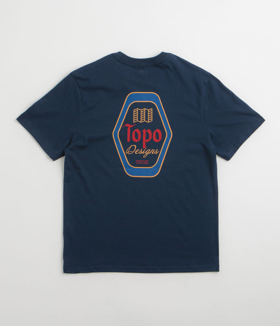 Topo Designs Draft T-Shirt in Midnight