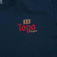 Topo Designs Draft T-Shirt in Midnight thumbnail