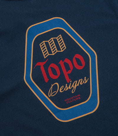 Topo Designs Draft T-Shirt in Midnight