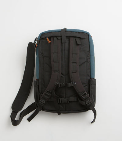 Topo Designs Global 30L Travel Bag in Olive and Dark Khaki