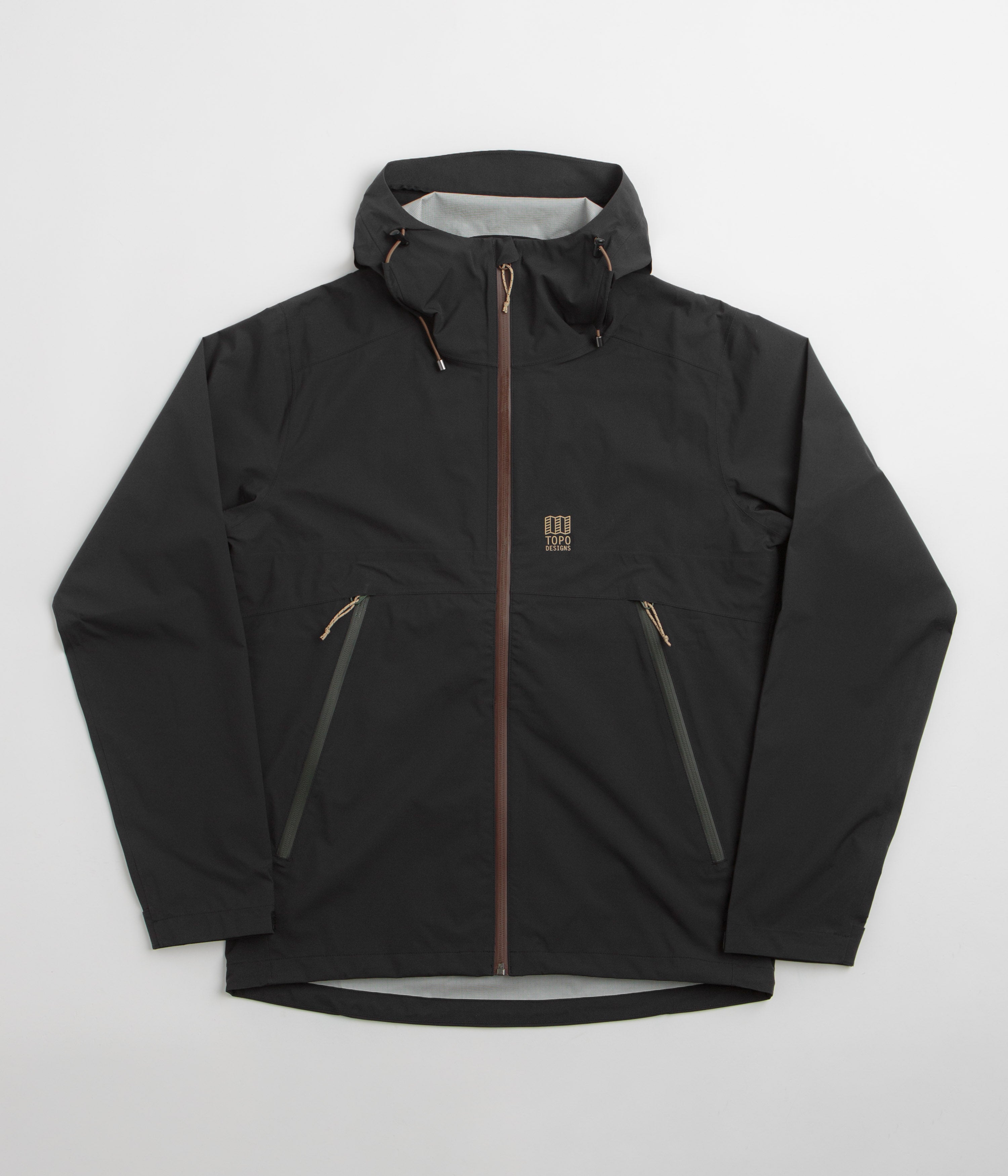 Topo Designs Global Jacket in Black and Neutral