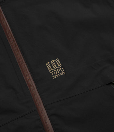 Topo Designs Global Jacket in Black and Neutral