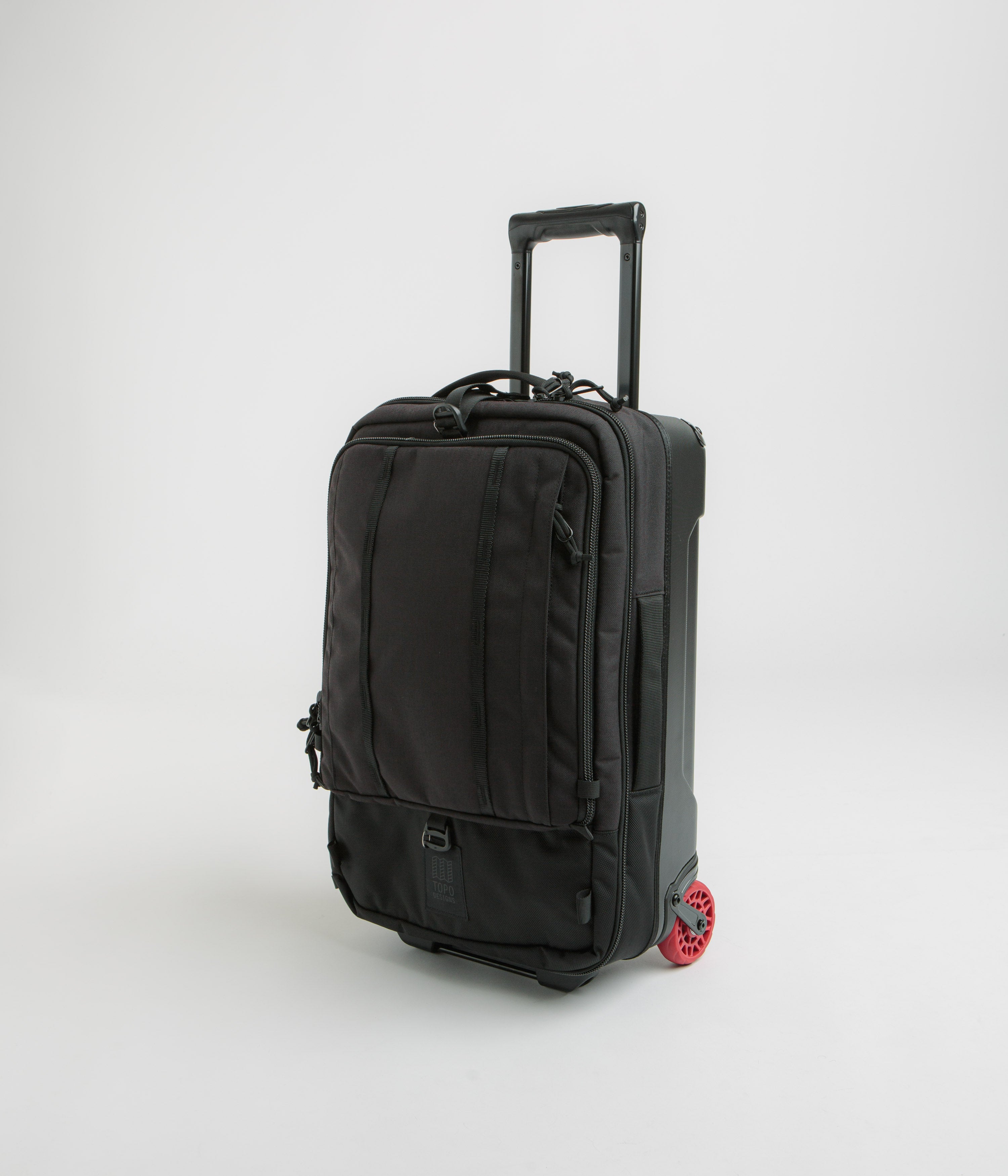 Topo Designs Global Travel Roller Bag in Black and Black